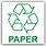 Paper Recycling Symbol