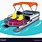 Party Pontoon Boat Clip Art