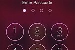 Passcode for iPhone