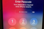 Passcode for iPhone X