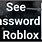 Password On Roblox