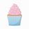 Pastel Cupcake Clip Art
