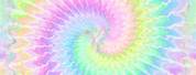 Pastel Rainbow Spiral Trippy