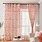 Peach Curtains and Drapes