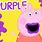 Peppa Pig Purple
