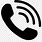 Phone Call Icon Clip Art