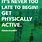 Physical Activity Slogan