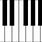 Piano Key Pattern