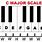 Piano Key Scale