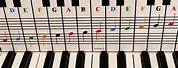 Piano Keyboard Music Notes
