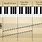 Piano Octaves Chart