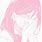 Pink Aesthetic Sad Anime Girl