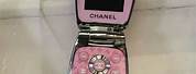 Pink Chanel Flip Phone