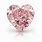 Pink Diamond Heart