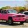Pink Dodge Truck