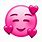 Pink Face Emojis
