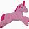 Pink Fluffy Unicorn Toy