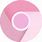 Pink Google Chrome Icon