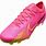 Pink Nike Soccer Shoes