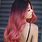 Pink Rose Hair Dye Color