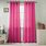 Pink Silk Curtains