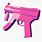 Pink Uzi Gun