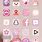 Pink iPhone 15 Home Screen
