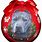 Pitbull Christmas Ornament