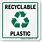 Plastic Recycling Label
