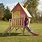 Playhouse with Slide and Swing