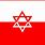 Polish-Jewish Flag