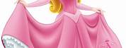 Princess Aurora with a Pink Background
