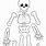 Printable Skeleton Craft
