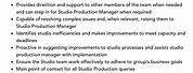 Production Team Leader Job Description