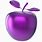 Purple Apple Cartoon