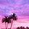 Purple Beach Sunset iPhone Wallpaper