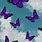 Purple Butterfly Wallpaper iPhone