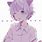 Purple Cat Boy Anime
