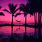 Purple Miami Beach Sunset