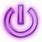 Purple Power Button Logo