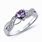 Purple Promise Rings
