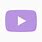 Purple YouTube Icon