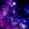 Purple and Black Galaxy Background