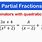 Quadratic Partial Fractions