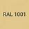 RAL 1001 Color
