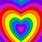 Rainbow Heart Aesthetic
