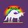Rainbow Pride Unicorn