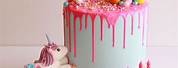 Rainbow Unicorn Pictures for Kids Birthday Cake D