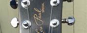 Real Gibson Les Paul Headstock