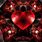 Red 3D Heart Wallpaper